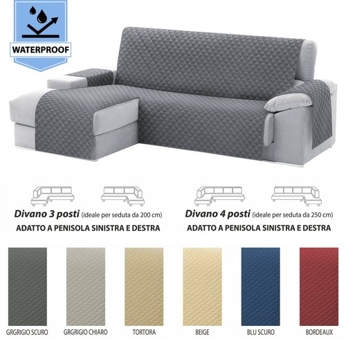 Copridivano con penisola - , 3,4