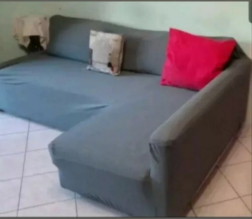 Copridivano con penisola - copridivano,