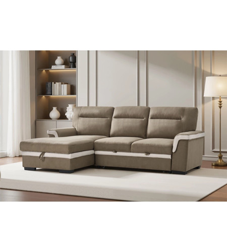 Divano letto angolare - letto, "erika"